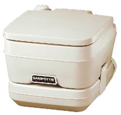 Picture of Sealand 9108554392 SaniPottie 964MSD Portable Marine Toilet 2.5 Gallon MSD