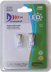 Picture of Diamond Group DG72610VP 194 LED Bulb Bright White 2-Pack