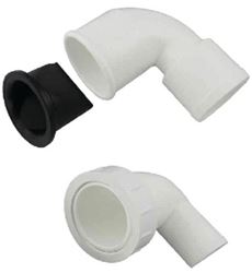 Picture of Johnson Pumps 814727301 Outlet Elbow for Silent and Premium Marine Toilets