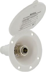 Picture of Valterra PF147005 Quick Connect Spray Port with Valve - White