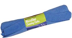 Picture of Buffalo Tools 64009 Microfiber Cleaning Cloths 16x16 Inch Blue 20 Pack