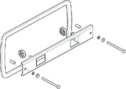 Picture of Humminbird 740200-1 HELIX 7 In-Dash Mounting Kit
