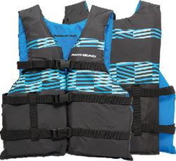 Picture of Airhead Sports Group 30092-15-A-BKTL Element Nylon Adult Universal Life Jacket