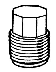 Picture of Lasalle Bristol 79SCTP3 Test Plug 1/2" Male NPT - 100 PSI