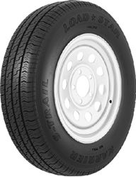 Picture of Loadstar Tires 31212 ST145/R12 Bias Tire and Wheel Assembly 5-Lug 8-Ply White Modular