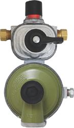 Picture of Marshall Excelsior Co. MEGR253HPPT24 Two-Stage Automatic Changeover LP Gas Regulator with 24" Hose