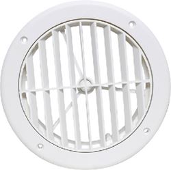Picture of Valterra A103363VP 5-Inch RV Air Conditioner Vent Louvered White
