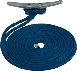 Picture of Sea-Dog Line 302112015WH-1 Double Braided Nylon Dock Line 1/2" x 15' White