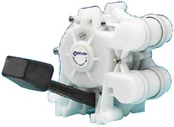Picture of Whale Water Systems GP0550 Gusher Galley Mk III Foot Pump Right Hand Lever