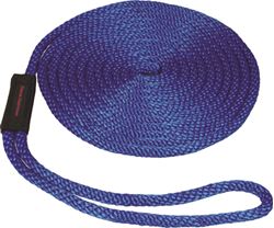 Picture of SeaSense 50013117 Dock Line 1/2 Inch x 25 Feet Blue MFP Solid Braid