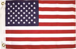 Picture of SeaSense 50071030 USA American Flag 12x18 Inch Nylon with Brass Grommets