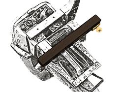 Picture of SeaSense 50073730 Outboard Motor Lock for Transom Mount Motors up to 40 HP