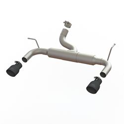 Picture of SPEEDFX 50600 Axle-Back Exhaust System for Jeep Wrangler JK