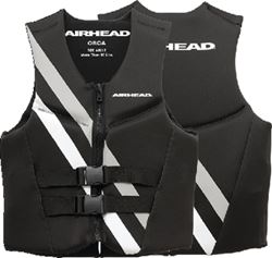 Picture of Airhead Sports Group 10075-10-B-BK Neolite Orca Life Jacket Adult Large Black
