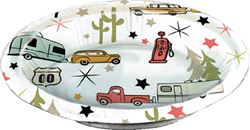 Picture of JR Race Car CC007RB Paper Bowls- Road Trip