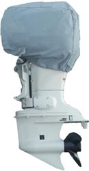 Picture of Carver Covers 70001F-10 CARVER POLY-FLEX II 10-35 HP UNIVERSAL MOTOR COVER - GREY