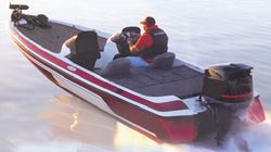 Picture of Carver Covers 77219S-11 Sun-DURA Boat Cover for 19.5' Wide Style Bass Boats Grey