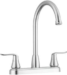 Picture of Dura Faucet DF-PK330HLH-SN J-Spout RV Kitchen Faucet Satin Nickel