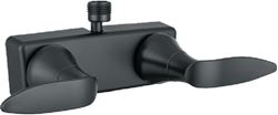 Picture of Dura Faucet DF-SA100LH-MB RV Shower Faucet Valve Diverter with Winged Levers Matte Black
