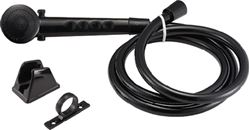 Picture of Dura Faucet DFSA130MB Economy Single Function Shower Wand & Hose Kit Matte Black