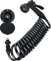 Picture of Dura Faucet DFSA188BK Exterior Quick Spray Dock Kit with Multi-Spray Nozzle, Black