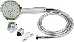Picture of Dura Faucet DFSA470KWT Pressure Assist Shower Wand Hose Kit White