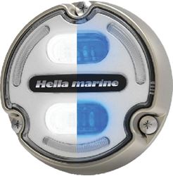 Picture of Hella 016147-101 Apelo A2 Underwater Marine LED Light White/Blue Bronze