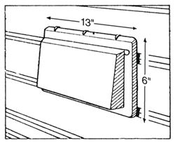 Picture of Heng's J116AWHCN New Style Exhaust Vent with Manual Release Damper White