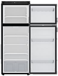 Picture of Norcold N10DCBKR 10 Cu Ft DC Compressor RV Refrigerator Right Hinge Black