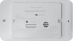 Picture of MTI Industries 25742WTTR Dual LP/CO Alarm White with Trim Ring 25 Series