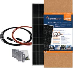 Picture of Samlex SSP200KIT 200W Monocrystalline Solar Panel Expansion Kit