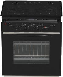 Picture of Suburban Mfg 3629A 17" RV Range with Glass Cover and Piezo Ignition