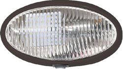 Picture of Valterra DG71259VP Oval Porch Light with Switch Black