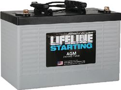Picture of Lifeline GPL-2400T 12V AGM Starting Battery 75Ah 870 CCA Group 24