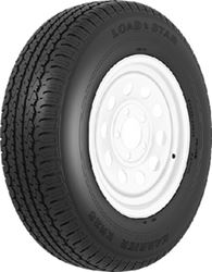 Picture of Loadstar Tires 31991 Loadstar ST Radial Tire and Wheel (Rim) Assembly Directional ST185/80R-13 5 Hole C Ply