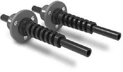 Picture of Teleflex HO7105 Bulkhead Fitting Kit Single Hose Black Plastic