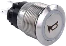Picture of Sierra AV10050R Push Button Horn Switch R Halo