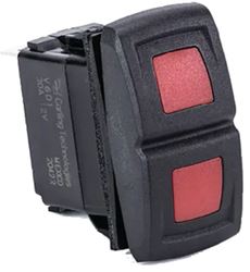Picture of Sierra RK19050  Contura XIV Rocker Switch, ON-OFF-ON, SPDT