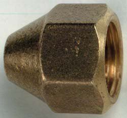 Picture of AP ME1699 Female POL Cap Brass Propane LP Gas Fitting