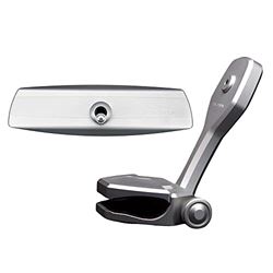 Picture of PTM Edge P12848-1320TEBCL Mirror/bracket Kit W/vr-140 Elite Mirror & Zxr-320 (silver)