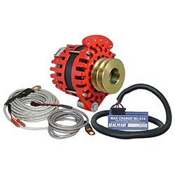 Picture of Balmar XT-SF-170-DV-KIT 170 Amp Alternator Charging Kit Single Foot Dual Vee Pulley 12V