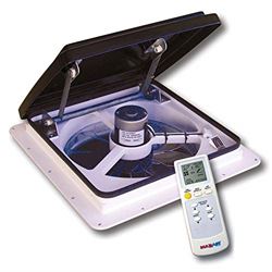 Picture of MAXXAIR VENT 0004500K MaxxFan Plus RV Roof Vent with Remote Control and Smoke Lid