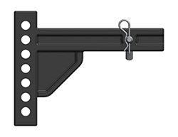 Picture of Blue Ox BXW4036 TrackPro 7-Hole Adjustable Hitch Shank