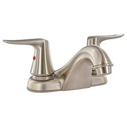 Picture of Valterra PF222405 Catalina 4-Inch Lavatory Faucet Brushed Nickel 2-Lever Handle