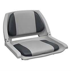 Picture of Wise Seating 8WD139LS012 Fold Down Molded Fishing Boat Seat Grey Charcoal