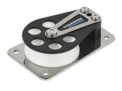 Picture of Schaefer Marine 504-11 5 Series Block With Aluminum Cheek, Stainless Steel Base And Delrin Sheave