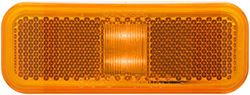 Picture of Optronics MCL40ABP Amber LED Clearance Marker Light 4" Rectangular 2-Diode
