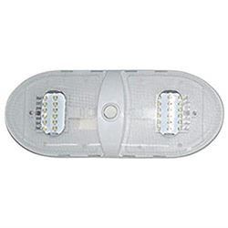 Picture of Valterra DG65031PB Pancake Slim Line Led Dome Light Clear Replacement Lens