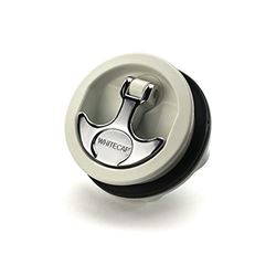 Picture of Whitecap Industries S-0226WC White Nylon T-Handle Latch with Keyed Lock