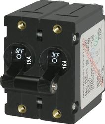 Picture of Blue Sea Systems 7348 BLUE SEA 7348 CIRCUIT BREAKER AA1 16A BLACK 